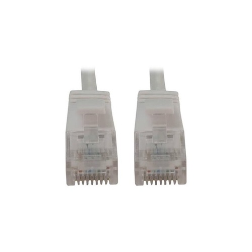 Tripp Lite Cat6 Cable Snagless Slim M/m White 20ft (N261S20WH)