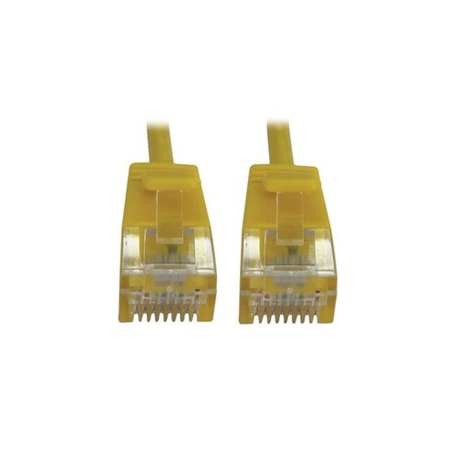 Tripp Lite Cat6 Cable Snagless Slim M/m Yellow 20ft (N261S20YW)