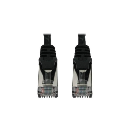 Tripp Lite Cat6 Cable Shielded Slim M/m Black 1ft (N262S01BK)