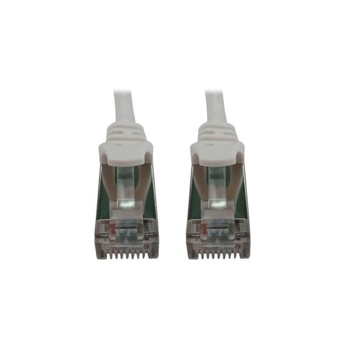 Tripp Lite Cat6 Cable Shielded Slim M/m White 1ft (N262S01WH)