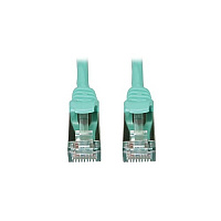 Tripp Lite Cat6 Cable Shielded Slim M/m Aqua 5ft (N262S05AQ)