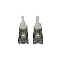 Tripp Lite Cat6 Cable Shielded Slim M/m White 6ft (N262S06WH)