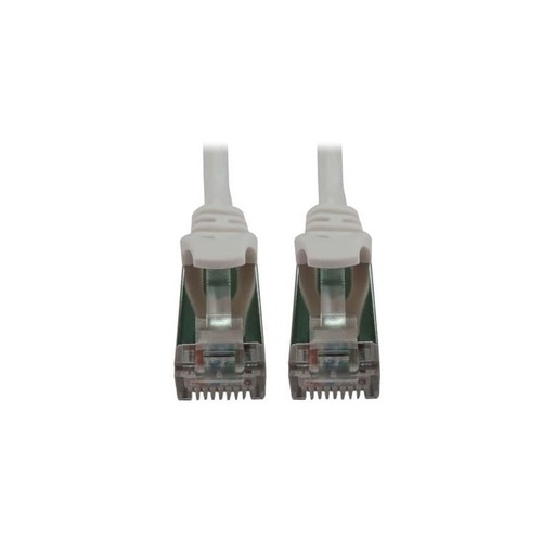 Tripp Lite Cat6 Cable Shielded Slim M/m White 10ft (N262S10WH)