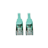 Tripp Lite Cat6 Cable Shielded Slim M/m Aqua 15ft (N262S15AQ)