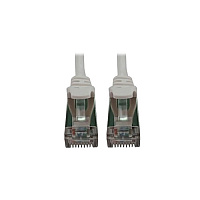 Tripp Lite Cat6 Cable Shielded Slim M/m White 15ft (N262S15WH)