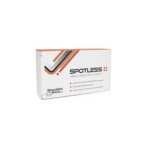 Fiber Cables Direct Spotless Ii - Fiber Optic Cleaning Cassette - Cleans Lc/sc/st/fc/mu And Mtp Connect0rs - Up To 500 Cleanings (FCDUS351)
