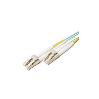 Fiber Cables Direct 1/2 Mtr Lc/lc Om3 Multimode Duplex 50/125 Fiber Optic Cable With Corning Glass, Ceramic Ferrules And A Lifetime Warranty (FCDUS46V1)
