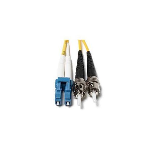 Fiber Cables Direct 1/2 Mtr Lc/st Os2 Singlemode Duplex 9/125 Fiber Optic Cable With Corning Glass, Ceramic Ferrules And A Lifetime Warranty (FCDUS72V8512)