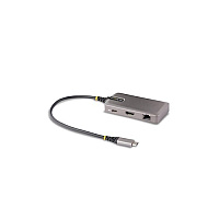 StarTech Usb-c Multiport Adapter - 4k 60hz Hdmi - Hdr - 2-port 5gbps Usb 3.0 Hub - 100w Power Delivery Pass-through - Gbe - Works With Chromebook Certified (103BUSBCMULTIPORT)