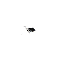 Syba Multimedia Quad 2.5 Gigabit Pci-e X4 Ethernet Network Card (SIPEX24077)