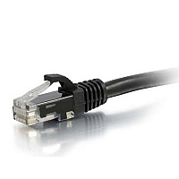 C2G 20ft Cat6a Black Slim Ethernet (C2G30151)