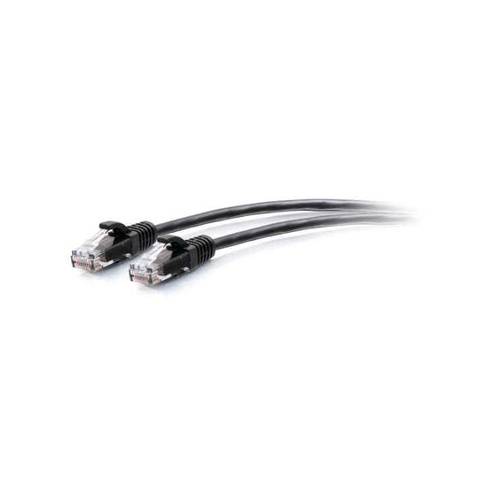 C2G 25ft Cat6a Black Slim Ethernet (C2G30152)