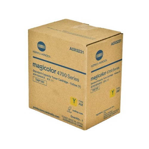 Konica Minolta A0X5231 Yellow Toner Cartridge