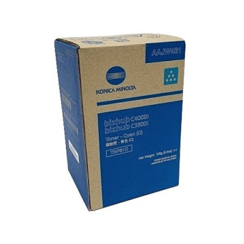 Konica Minolta TNP81C (AAJW431) Cyan Toner Cartridge