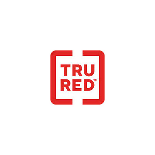 TRU RED Magnetic Steel Dry Erase Board, 48 x 96, White Surface, Black Aluminum Frame (TR61178)