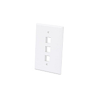 Manhattan - Strategic 3-outlet Oversized Keystone Wall Plate (772532)