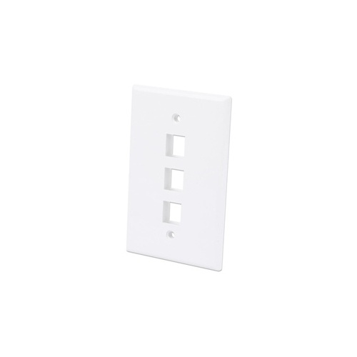 Manhattan - Strategic 3-outlet Oversized Keystone Wall Plate (772532)