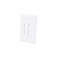 Manhattan - Strategic 4-outlet Oversized Keystone Wall Plate (772549)