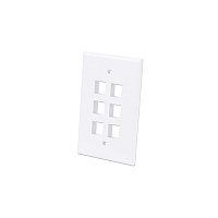 Manhattan - Strategic 6-outlet Oversized Keystone Wall Plate (772556)