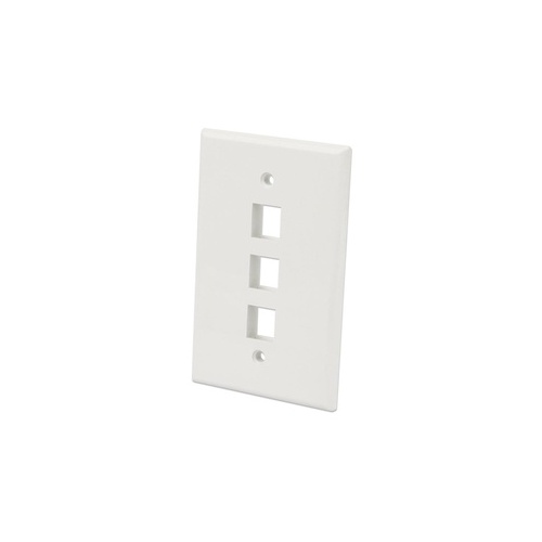 Manhattan - Strategic 3-outlet Oversized Keystone Wall Plate (772587)