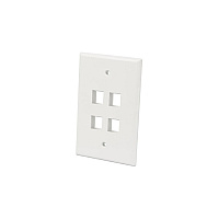 Manhattan - Strategic 4-outlet Oversized Keystone Wall Plate (772594)
