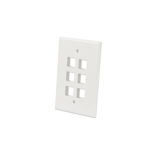 Manhattan - Strategic 6-outlet Oversized Keystone Wall Plate (772600)