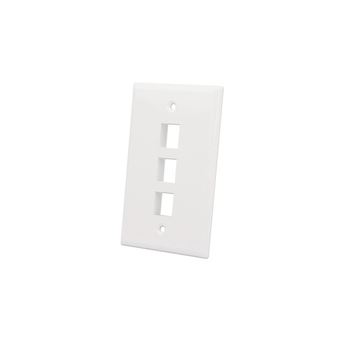 Manhattan - Strategic 3-outlet Keystone Wall Plate (772488)