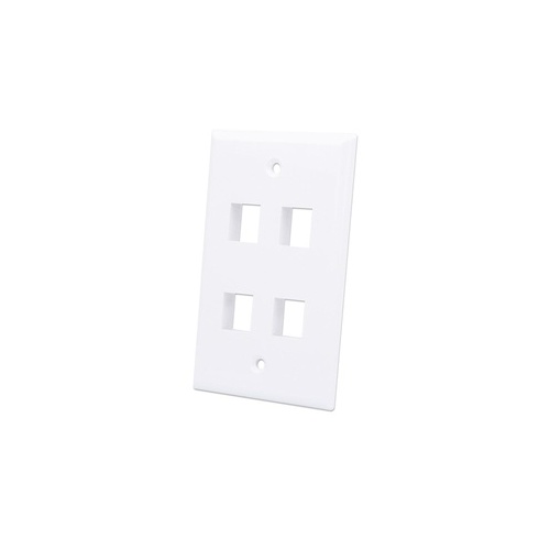 Manhattan - Strategic 4-outlet Keystone Wall Plate (772440)