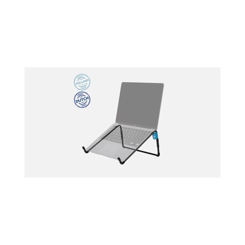 Rapiddeploy R-go Steel Travel Laptop Stand, Black, Taa (RGOSC015BL)