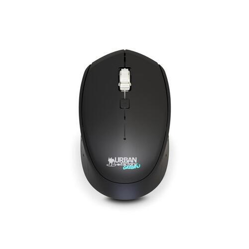 Urban Factory Cyclee: Eco-designed Wirless 2.4 Ghz Mouse With Usb-a / Usb-c Receivers (GWM24UF)