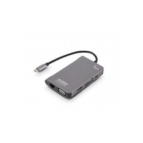 Urban Factory Hubee Plus Mobile Station Usb-c Pass Thru 100w Multi-stream (TCM16UF)