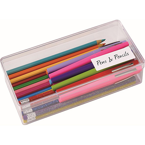 Avery&reg; Laser & Inkjet Return Address Labels 1/2" Width x 1 3/4" Length - Permanent Adhesive - Rectangle - Inkjet, Laser - Matte White - Matte - Paper - Permanent Adhesive, Peel & Stick, Smudge-free, Jam Resistant, Stick & Stay - 80 / Sheet - 8 (18167)