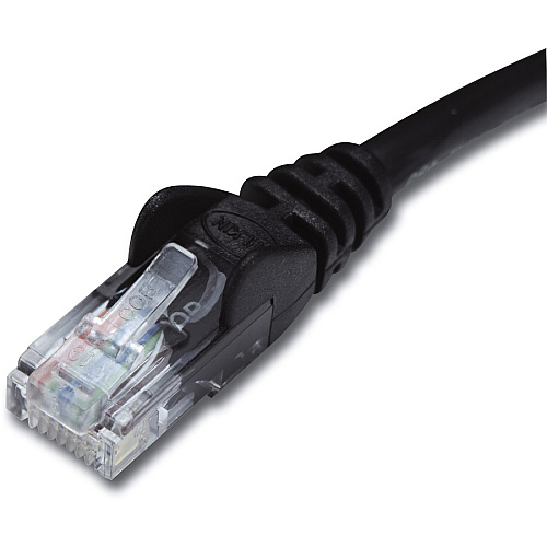 Belkin Cat5e Patch Cable 5 ft Category 5e Network Cable for MacBook Air, MacBook Pro, Network Device - First End: 1 x RJ-45 Network - Male - Second End: 1 x RJ-45 Network - Male - 100 Mbit/s - Patch Cable - Gold Plated Connector - 24 AWG -  (A3L79105BLKS)