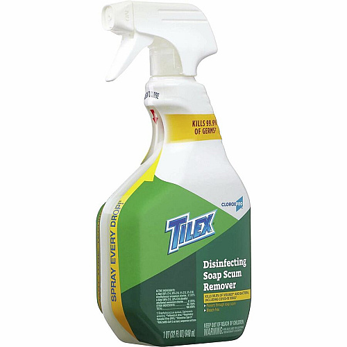CloroxPro&trade; Tilex Disinfecting Soap Scum Remover Spray - 32 fl oz (1 quart) - 1 Each (35604)