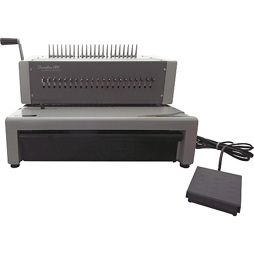 GBC CombBind C800pro Electric Binding Machine CombBind - 500 Sheet(s) Bind - 25 Punch - Letter (27170)