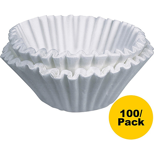 BUNN Home Brewer Coffee Filters 100 / Pack - White (BCF100)