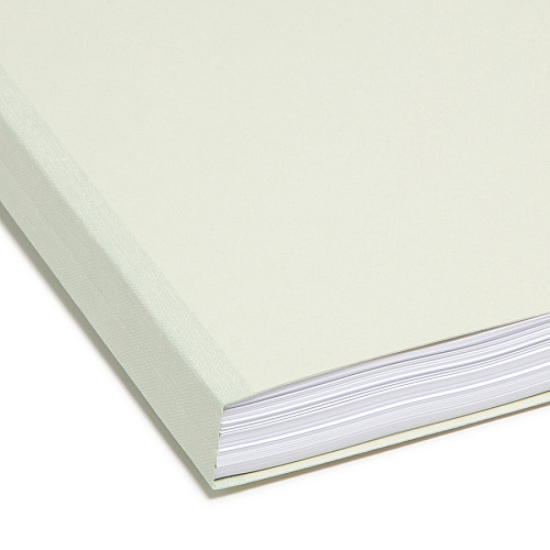 Smead 1/3 Tab Cut Legal Recycled Top Tab File Folder 8 1/2" x 14" - 1" Expansion - Top Tab Location - Assorted Tab Position - 25 pt. - Pressboard - Gray, Green - Heavy Duty, Rounded Corner, Wear Resistant, Tear Resistant - 100% Recycled - 25 / Box (18230)