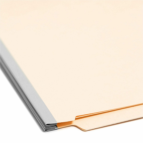 Smead Legal Recycled Classification Folder 8 1/2" x 14" - 2" Expansion - 2 x 2B Fastener(s) - 2" for Folder - End Tab Location - 2 Divider(s) - 18 pt. - Pressboard - Manila - 10% Recycled - 10 / Box (29835)