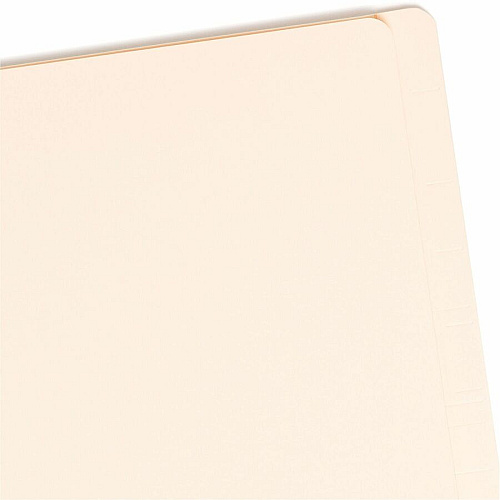 Smead Legal Recycled Classification Folder 8 1/2" x 14" - 2" Expansion - 2 x 2B Fastener(s) - 2" for Folder - End Tab Location - 2 Divider(s) - 18 pt. - Pressboard - Manila - 10% Recycled - 10 / Box (29835)