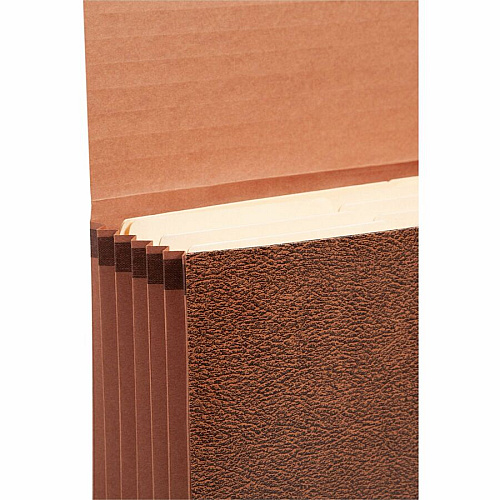 Smead Legal Recycled File Wallet 8 1/2" x 14" - 5 1/4" Expansion - Redrope - Reinforced Gusset, Tear Proof, Elastic Closure - 30% Recycled - 1 Each (71376)