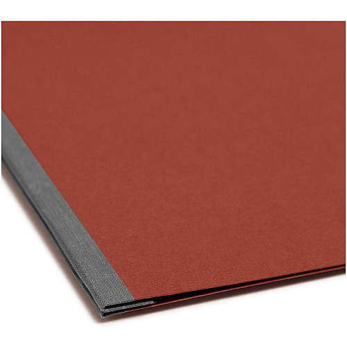 Smead Premium Pressboard Legal Recycled Fastener Folder 2" Folder Capacity - 8 1/2" x 14" - 2" Expansion - 1 Fastener(s) - 25 pt. - Pressboard - Red - Reinforced Hinge, Heavy Duty, Moisture Resistant, Stain Resistant - 100% Recycled - 1 Each (81732)