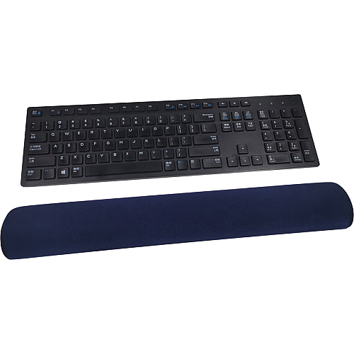 Compucessory Gel Keyboard Wrist Rest Pads 19" Height x 2.87" Width x 0.75" Depth - Blue - 1 Each (23715)