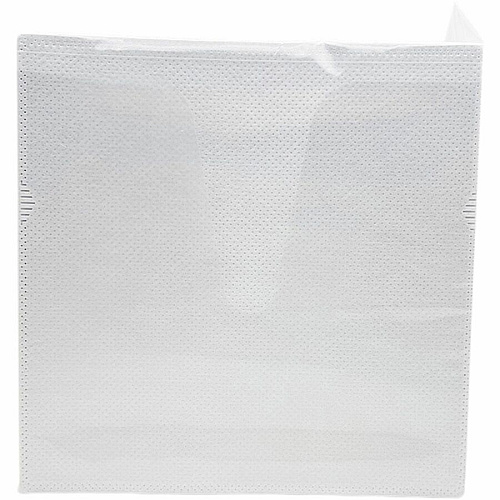 Compucessory Self-Adhesive Poly CD/DVD Holders 1 x CD/DVD Capacity - White - Polypropylene - 50 / Pack (26555)
