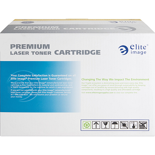 Elite Image Remanufactured MICR High Yield Laser Toner Cartridge - Alternative for HP 27A (C4127A) - Black - 1 Each 10000 Pages (75085)
