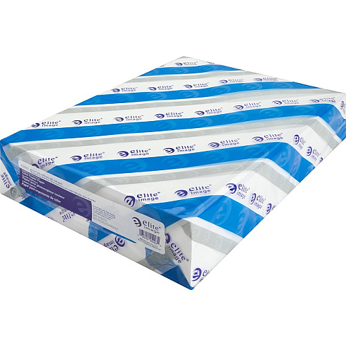 Elite Image Color Copier Paper 98 Brightness - Letter - 8 1/2" x 11" - 28 lb Basis Weight - Smooth - 500 / Ream - White (45003)