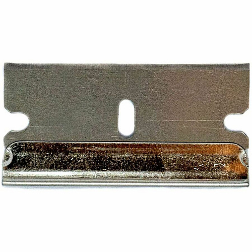 Sparco Tap-Action Razor Knife Refill Blades 1.50" Length x 1" Thickness - Straight Style - Steel - Stainless Steel - 5 / Pack (01485)