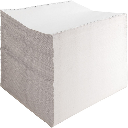 Sparco Blank Perforated Carbonless Paper Letter - 8 1/2" x 11" - 15 lb Basis Weight - Perforated - White - 1575 / Carton (61492)