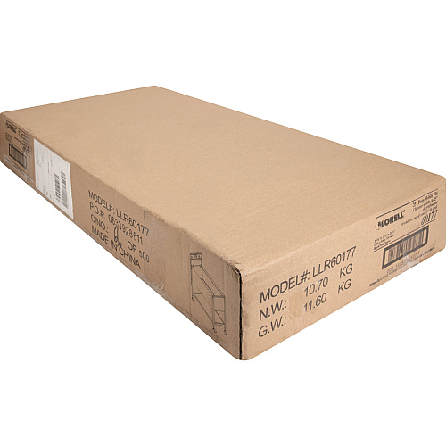 Lorell Standard Mobile File 4 Casters - 13.50" Width x 24.75" Depth x 28.25" Height - Black - 1 Each (LLR60177)