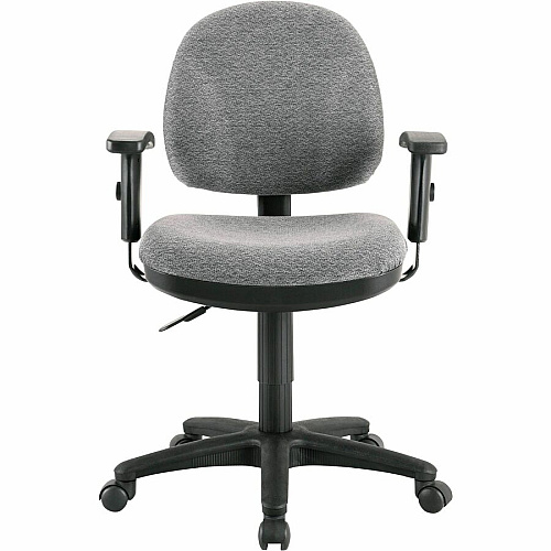 Lorell Millenia Series Pneumatic Adjustable Task Chair Gray Seat Color - 1 Each (LLR80005)