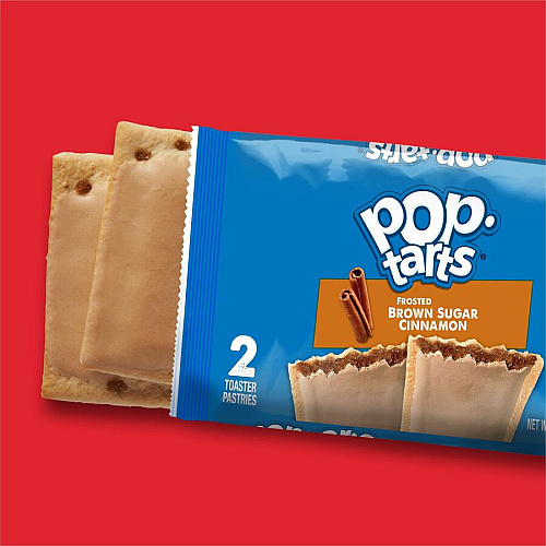 Kellogg's Pop-Tarts&reg Frosted Brown Sugar Cinnamon Cinnamon, Brown Sugar, Frosted Brown Sugar Cinnamon - 1 - 1.27 lb - 2/Pack - 6 / Box (31132)